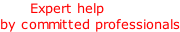 Expert help  by committed professionals